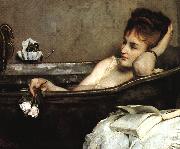 Alfred Stevens The Bath (san06) oil